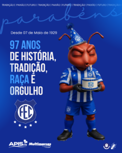 Formiga Esporte Clube celebra 97 anos de história, tradição e paixão